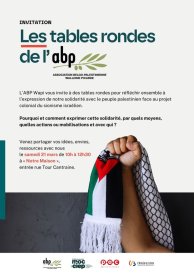 Tables rondes pour la Palestine